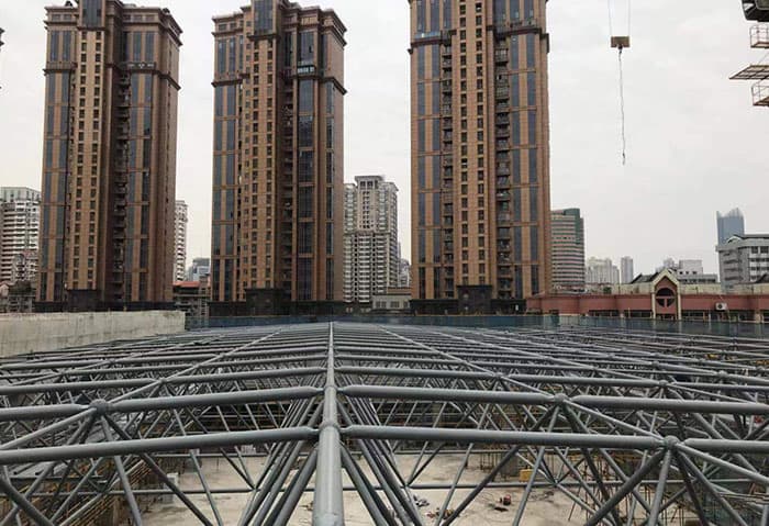 抚州螺栓球网架结构